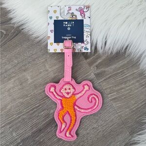 🩷🧡Roller Rabbit | Sea Life Luggage Tag Pink - Roller Rabbit x Target